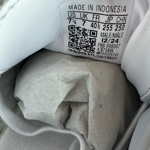 Adidas Samba OG White / Black Sneakers Women’s Size 8.5 - Picture 11 of 13